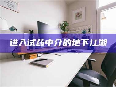 孝昌进入试药中介的地下江湖