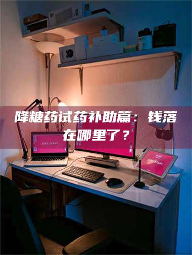 孝昌降糖药试药补助篇：钱落在哪里了？ 第1张