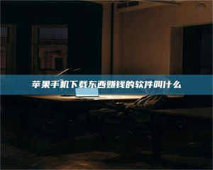 孝昌苹果手机下载东西赚钱的软件叫什么 第1张