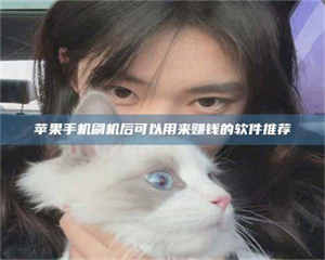 孝昌苹果手机刷机后可以用来赚钱的软件推荐 第1张